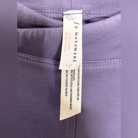 FP Movement by Free People Legging Ankle Ties Lavender Size S - Picture 4 of 6